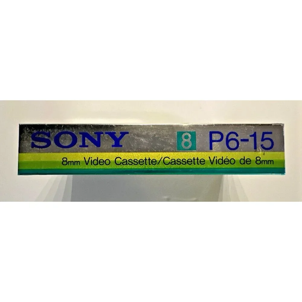 Sony Video 8 Cassette Tape P6-15 Metal Video 8 Metal Powder Made In Japan SEALED